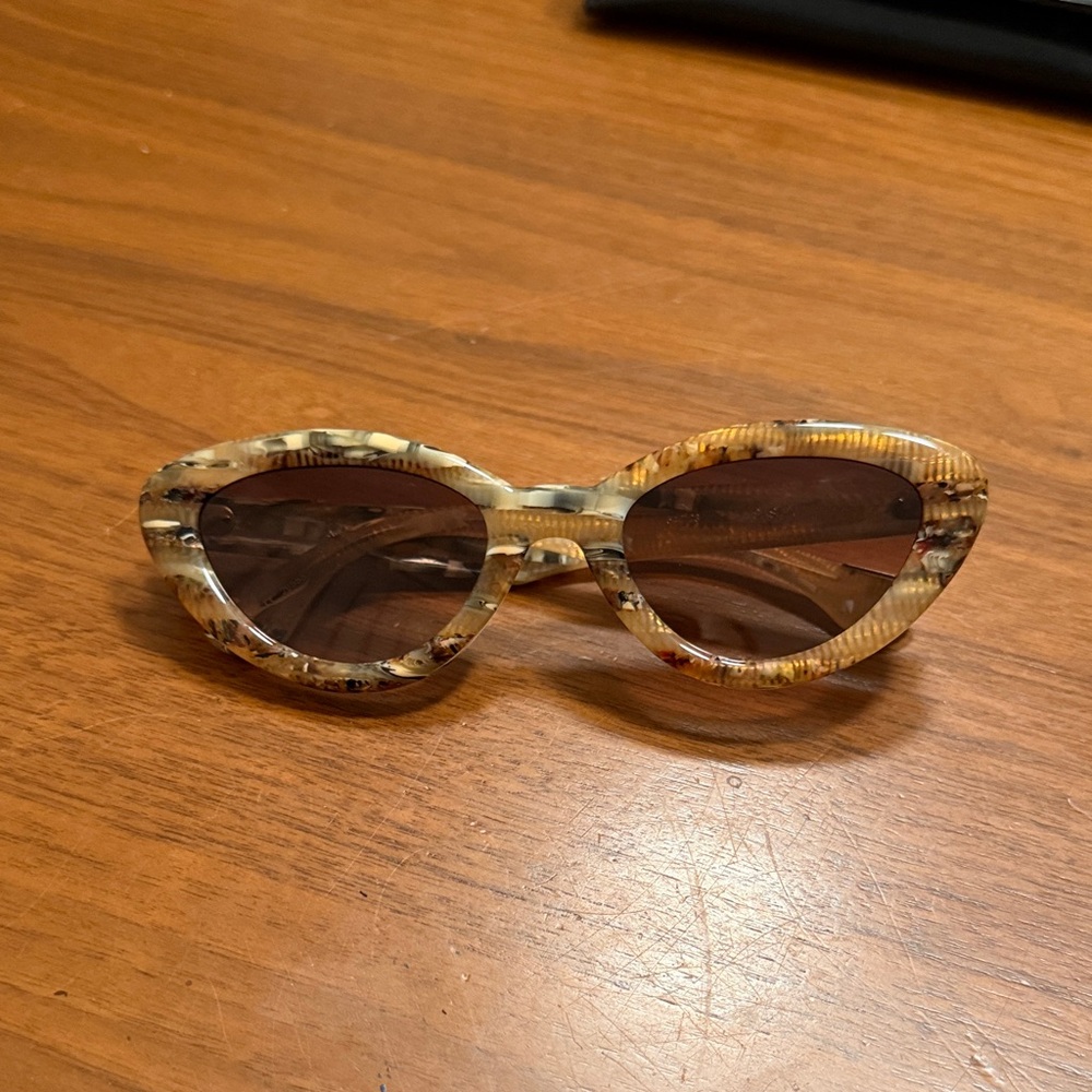 KREWE Tortoiseshell Cat-Eye Sunglasses